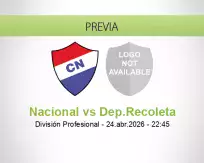 Nacional vs Dep.Recoleta