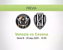 Pronóstico Venezia Cesena (20 septiembre 2025)