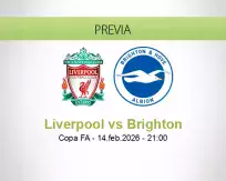 Liverpool vs Brighton