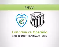 Pronóstico Londrina Operário (17 marzo 2026)