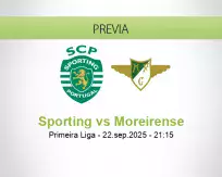 Pronóstico Sporting Moreirense (22 septiembre 2025)