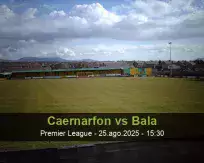 Pronóstico Caernarfon Bala (25 agosto 2025)