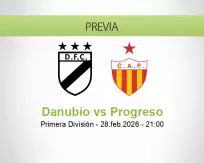 Pronóstico Danubio Progreso (28 febrero 2026)