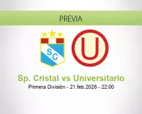 Sp. Cristal vs Universitario
