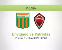 Envigado vs Patriotas