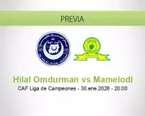 Pronóstico Hilal Omdurman Mamelodi (30 enero 2026)