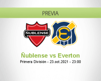 Pronóstico Ñublense Everton (23 octubre 2021)