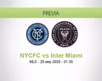 Pronóstico NYCFC Inter Miami (24 septiembre 2025)