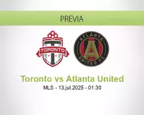 Pronóstico Toronto Atlanta United (12 julio 2025)