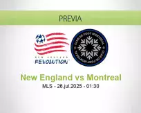 Pronóstico New England Montreal (25 julio 2025)