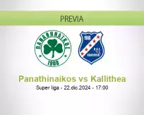 Pronóstico Panathinaikos Kallithea (22 diciembre 2024)