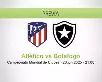Pronóstico Atlético Botafogo (23 junio 2025)