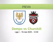 Dempo vs Churchill