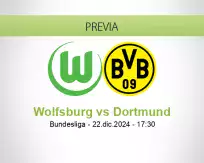 Pronóstico Wolfsburg Dortmund (22 diciembre 2024)