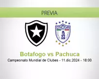 Pronóstico Botafogo Pachuca (11 diciembre 2024)