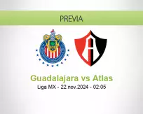 Guadalajara vs Atlas