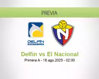Pronóstico Delfin El Nacional (15 agosto 2025)