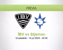 Pronóstico ÍBV Stjarnan (14 julio 2025)