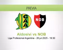 Pronóstico Aldosivi NOB (26 julio 2025)