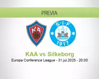 Pronóstico KAA Silkeborg (31 julio 2025)