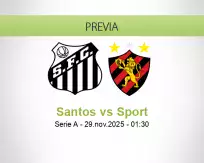 Santos vs Sport