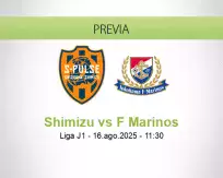 Pronóstico Shimizu F Marinos (16 agosto 2025)