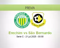 Pronóstico Erechim São Bernardo (20 julio 2025)