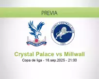 Pronóstico Crystal Palace Millwall (16 septiembre 2025)