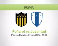 Pronóstico Peñarol Juventud (21 septiembre 2025)