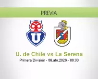 Pronóstico U. de Chile La Serena (05 abril 2026)