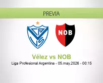 Vélez vs NOB