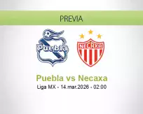 Puebla vs Necaxa