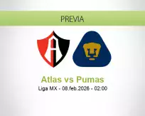 Pronóstico Atlas Pumas (07 febrero 2026)