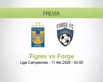 Tigres vs Forge