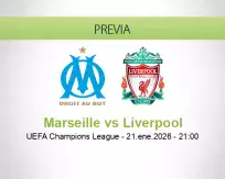 Marseille vs Liverpool