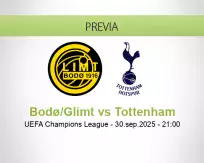 Pronóstico Bodø/Glimt Tottenham (30 septiembre 2025)