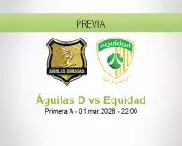 Pronóstico Águilas D Equidad (01 marzo 2026)