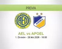 Pronóstico AEL APOEL (28 febrero 2026)