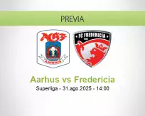 Pronóstico Aarhus Fredericia (31 agosto 2025)