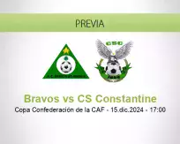 Pronóstico Bravos CS Constantine (15 diciembre 2024)