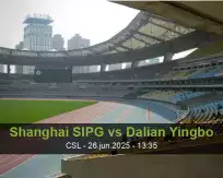 Shanghai SIPG vs Dalian Yingbo
