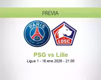 PSG vs Lille
