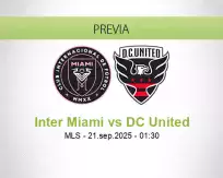 Pronóstico Inter Miami DC United (20 septiembre 2025)