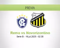 Pronóstico Remo Novorizontino (17 julio 2025)