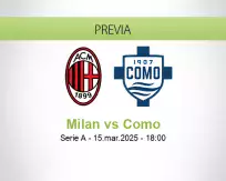 Milan vs Como