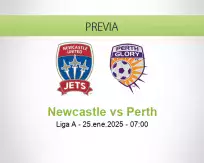 Pronóstico Newcastle Perth (25 enero 2025)