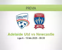 Pronóstico Adelaide Utd Newcastle (15 febrero 2025)