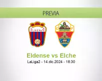 Pronóstico Eldense Elche (14 diciembre 2024)