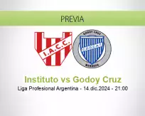 Pronóstico Instituto Godoy Cruz (14 diciembre 2024)