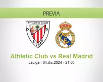 Pronóstico Athletic Club Real Madrid (04 diciembre 2024)